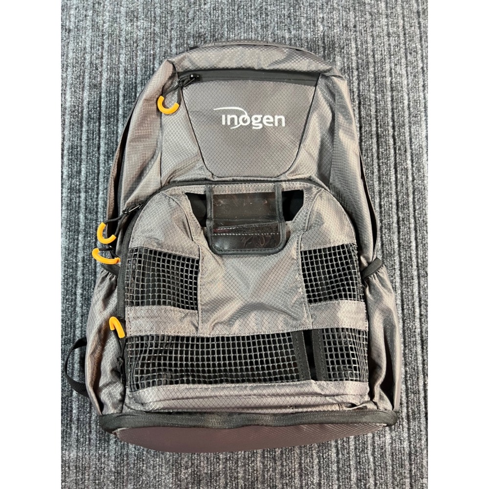 INOGEN One G4 Backpack Gray Ventilated Medical Concentrator Oxygen Carrier Bag